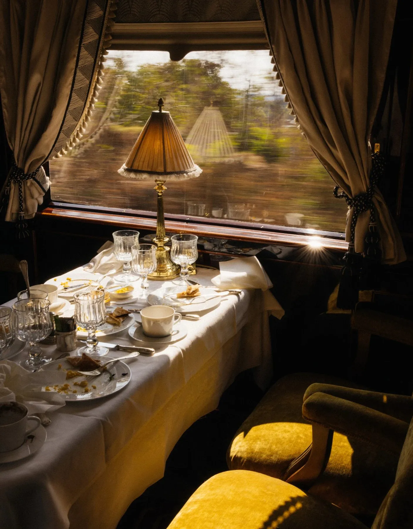 Venice Simplon-Orient-Express dining experience