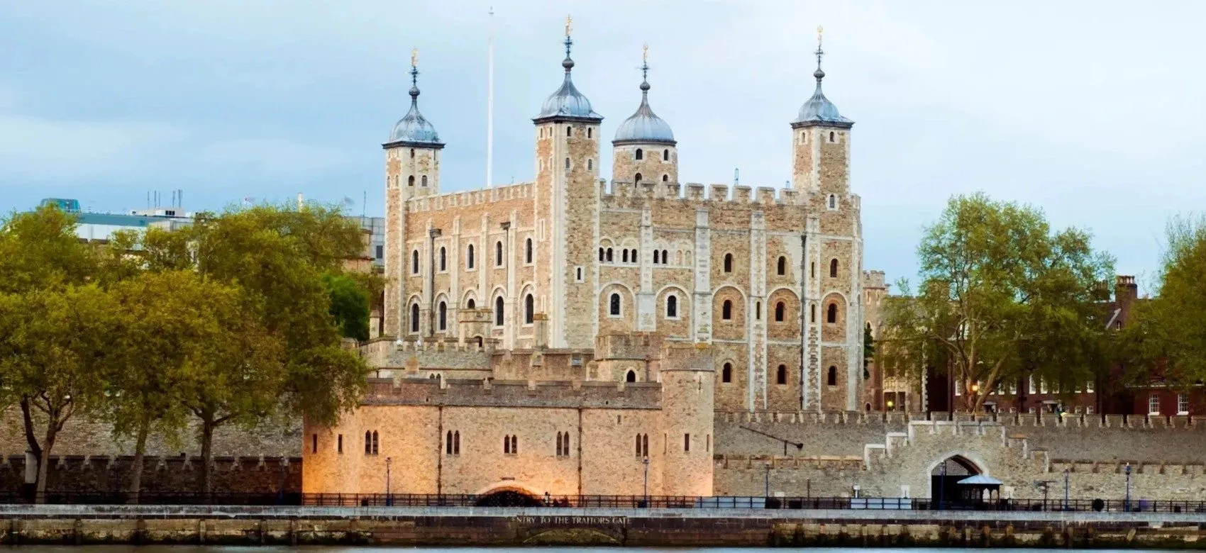 The White Tower at the Tower of London