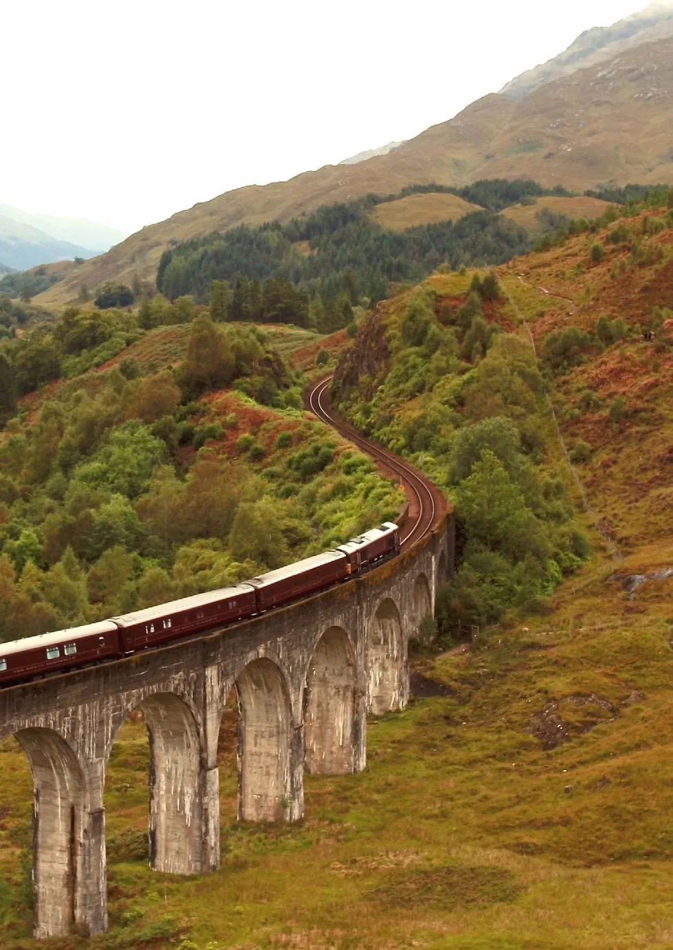 Royal Scotsman crossing the Scottish Highlands